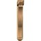 Ekena Millwork Funston Arts and Crafts Rough Sawn Bracket w/ Offset Brace, Western Red Cedar, 6"W x 28"D x 40"H BKT0604X28X40FST03RWR - alternate 3